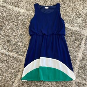 Pixley Multi-colored Dress Size Large